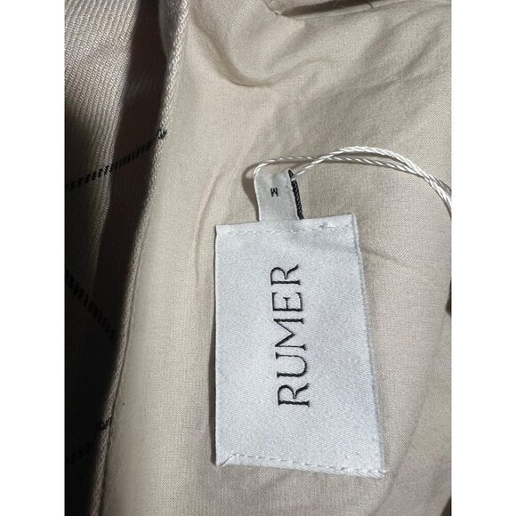 QUINN RUMER PLAYSUIT ROMPER, Plaid Halter Neck, Adjustable Tie Straps, 100% line - Picture 10 of 11